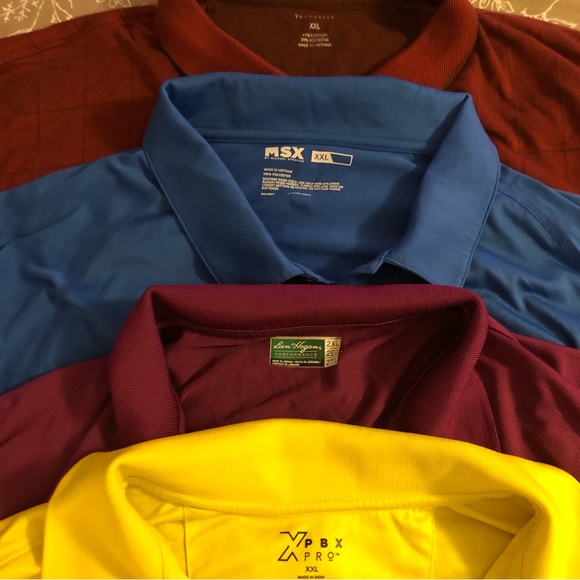 4 - XXL polo tops. Menswear 2XL 👕 not so surprise box - four polo tops - Picture 3 of 8
